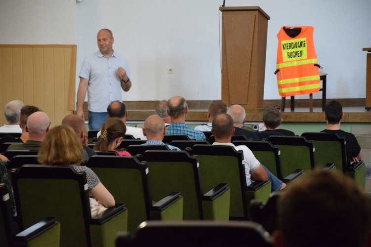 Szkolenie porządkowych pieszej pielgrzymki na Jasną Górę