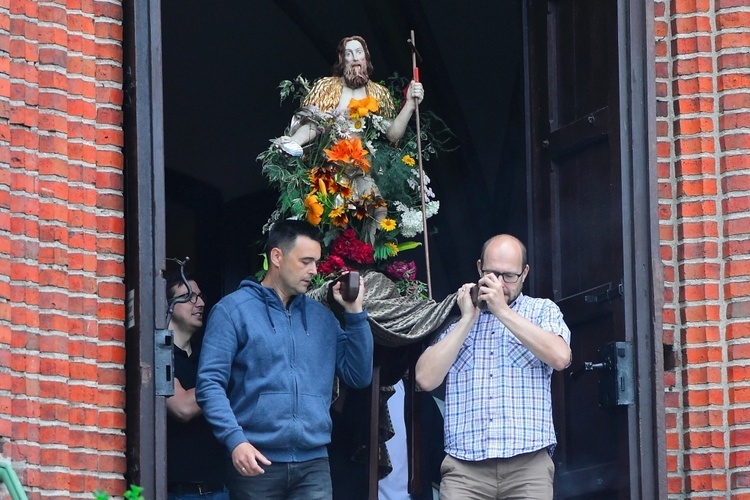 Klebark Wielki. Procesja ku czci św. Jana Chrzciciela