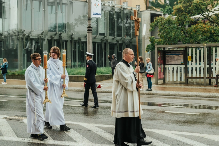 Morska procesja eucharystyczna w Gdyni