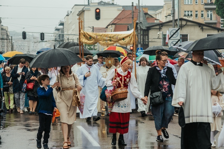 Morska procesja eucharystyczna w Gdyni