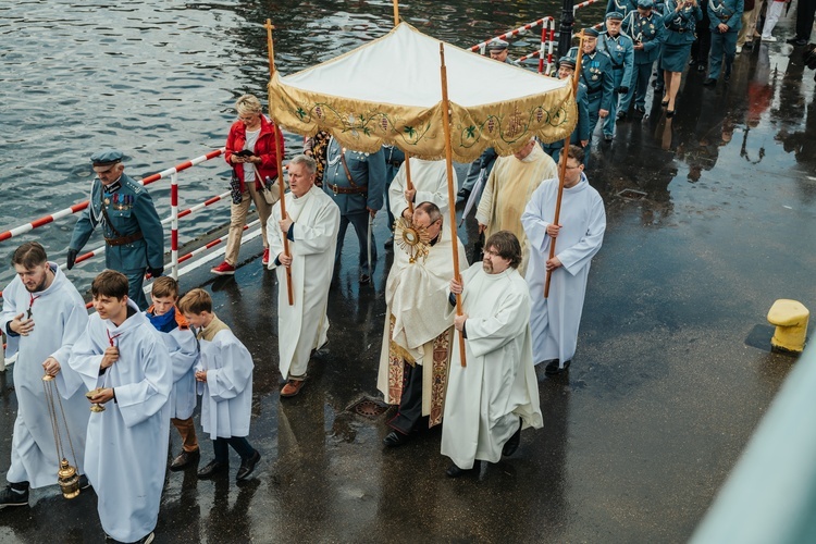 Morska procesja eucharystyczna w Gdyni