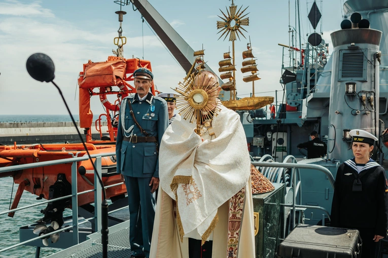Morska procesja eucharystyczna w Gdyni