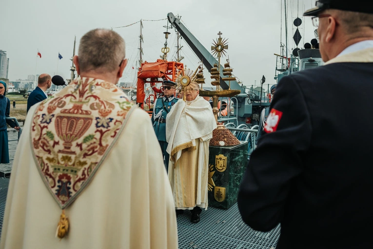 Morska procesja eucharystyczna w Gdyni
