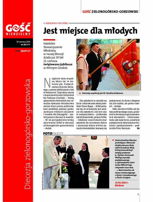 Gość Zielonogórsko-Gorzowski 26/2024
