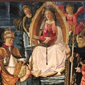„Madonna della cintola” w obrazie z XV wieku