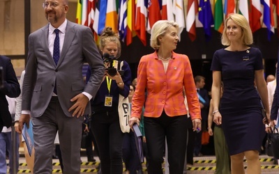 Charles Michel, Ursula von der Leyen i Kaja Kallas