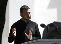 Prezydent Ukrainy Wołodymyr Zełenski 