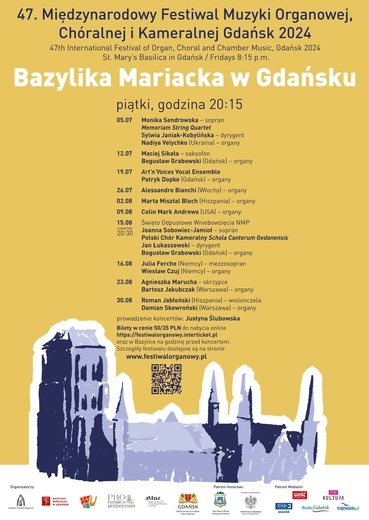 47. Międzynarodowy Festiwal Muzyki Organowej, Chóralnej i Kameralnej