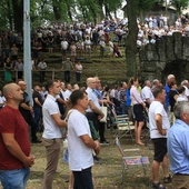 Pielgrzymka mężczyzn i młodzieńców na Górę Świętej Anny