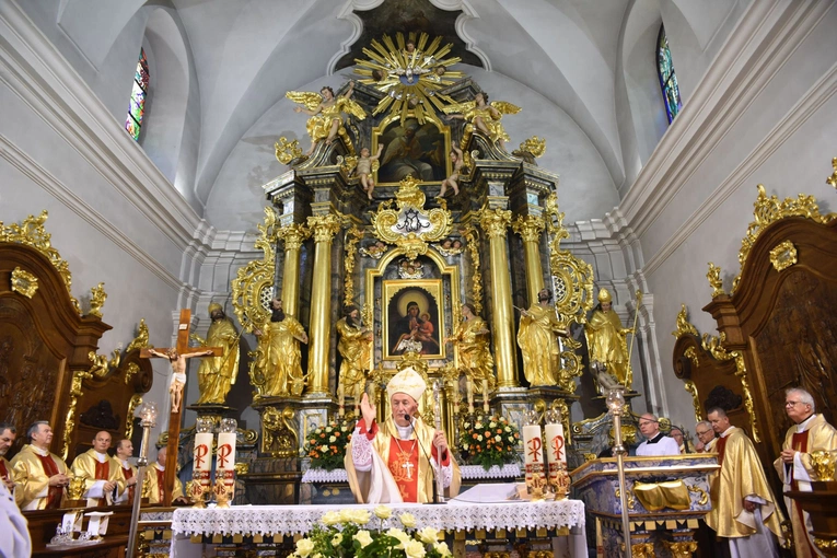 200 lat kościoła pw. Idziego w Zakliczynie - Msza św.