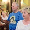 Uczestnicy szóstej pielgrzymki pieszej z Lubina do Gietrzwałdu wzięli udział w rocznicowych uroczystościach.