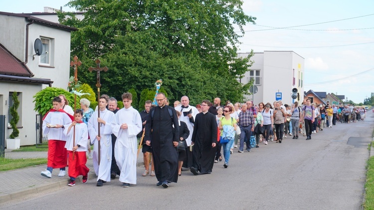 Ślubowana pielgrzymka do sanktuarium Matki Boskiej Lubeckiej