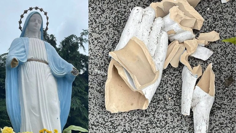 Pomóżmy odnowić uszkodzoną figurę Najświętszej Maryi Panny z Żar