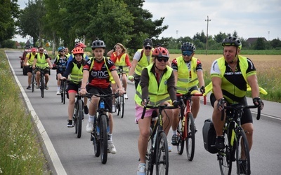 Rowerowa pielgrzymka ze Starej Błotnicy na Jasną Górę