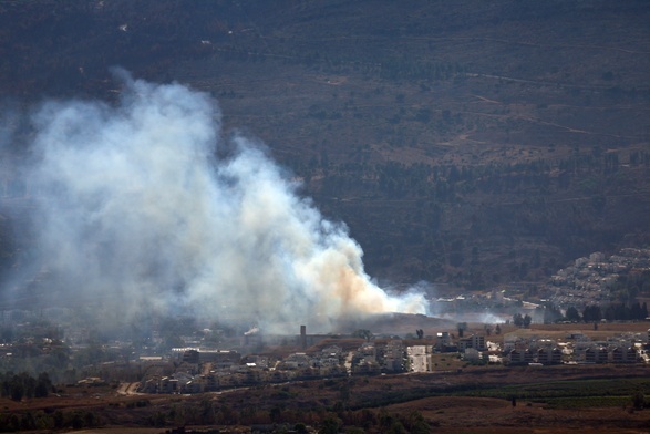 Północny Izrael, po ostrzała Hezbollahu