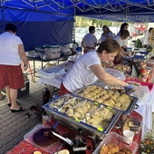 Podczas festiwalu królowały pierogi róznych smaków.
