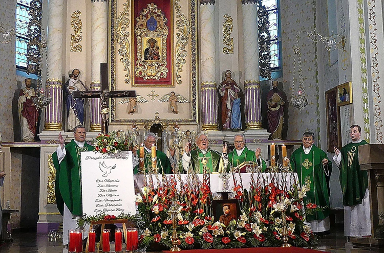 Podczas diecezjalnego dziękczynienia za beatyfikację kapłana męczennika.