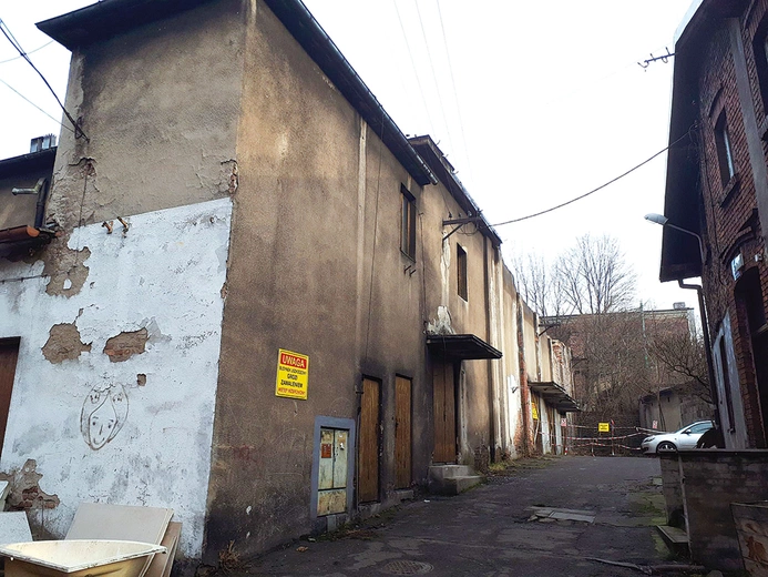 …a tak wyglądało jeszcze przed rozbiórką.