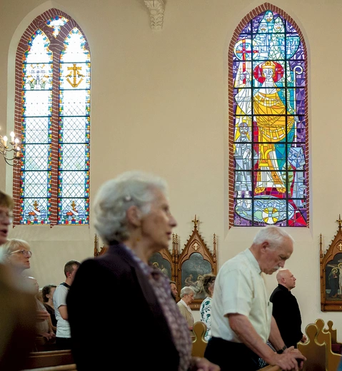 Przyklasztorny kościół w Słupsku jest jedynym w diecezji oddanym pod patronat Apostoła Pomorza.