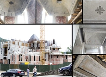 Budowla już robi wrażenie, a w środku każde sklepienie to majstersztyk.