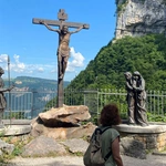 Włochy. Sanktuarium Madonna della Corona
