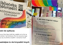 Kontrowersyjna wystawa o LGBT w bibliotece miejskiej na dziale dziecięcym. Rodzice protestują