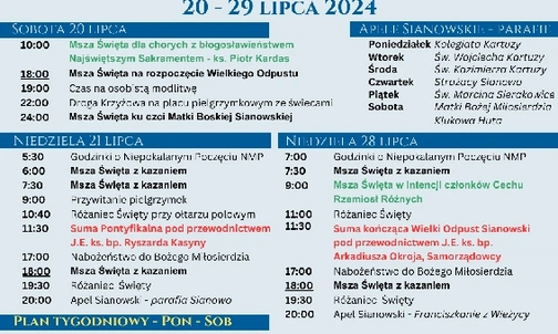 Pielgrzymi wyruszą do Sianowa