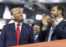 Donald Trump i kandydat na wiceprezydenta:  J.D. Vance