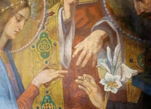 Chrystus w Nazarecie zasłuchany w słowa Matki.