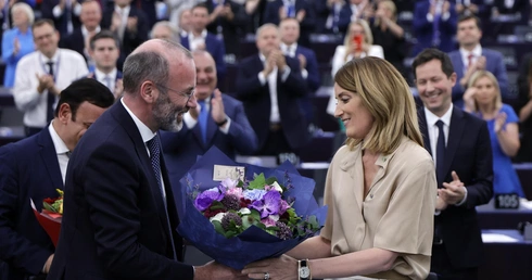 Roberta Metsola po wyborze