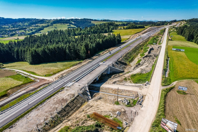 Nowa zakopianka widziana "z lotu ptaka"