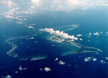 Największa wyspa archipelagu Chagos (Czagos), Diego Garcia