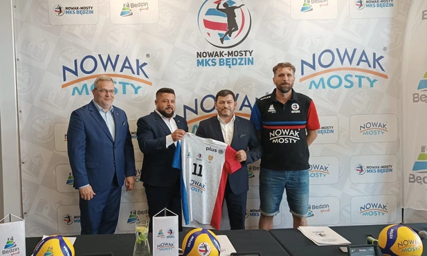 Będzin. Spółka Nowak-Mosty sponsorem tytularnym MKS Będzin