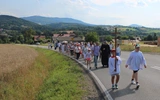 Parafianie z Łąkty po raz szósty pielgrzymowali pieszo do św. Szymona