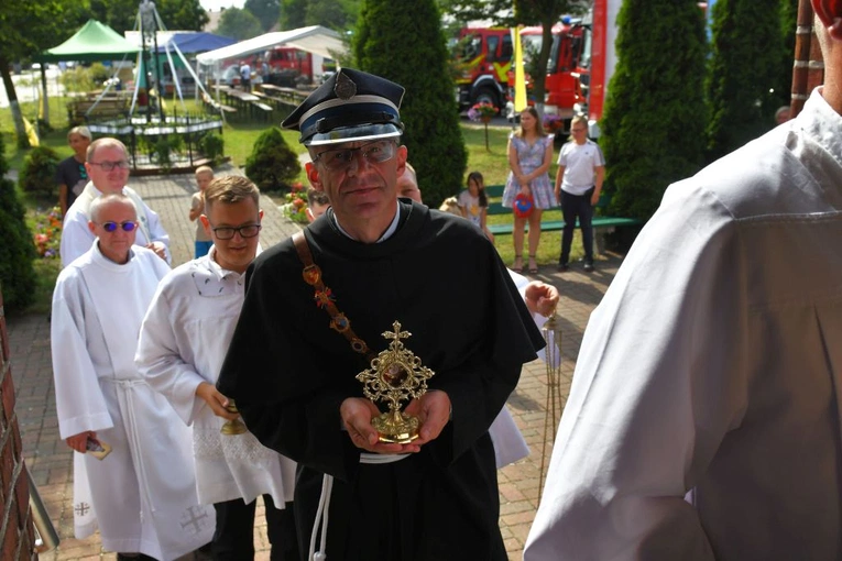 Relikwie św. Maksymiliana Kolbego także w Wężyskach