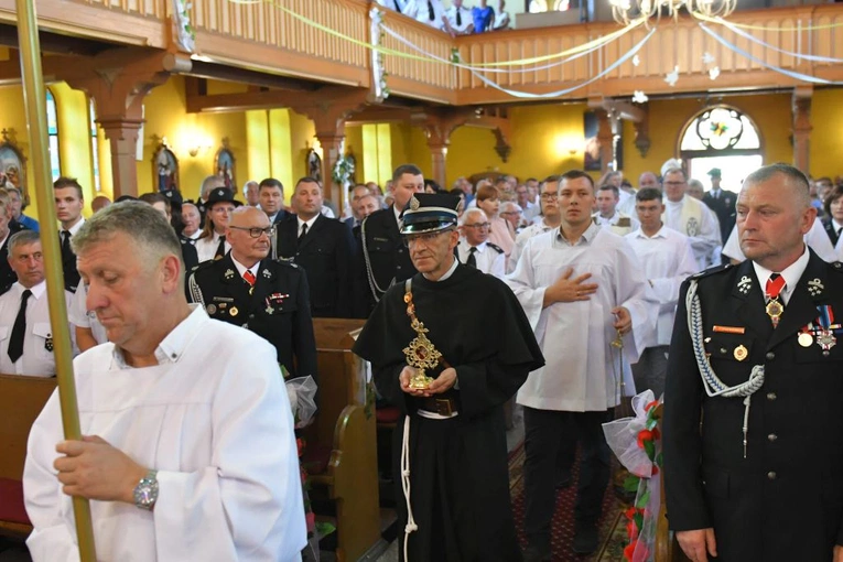 Relikwie św. Maksymiliana Kolbego także w Wężyskach