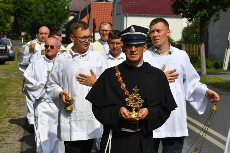 Relikwie św. Maksymiliana Kolbego także w Wężyskach