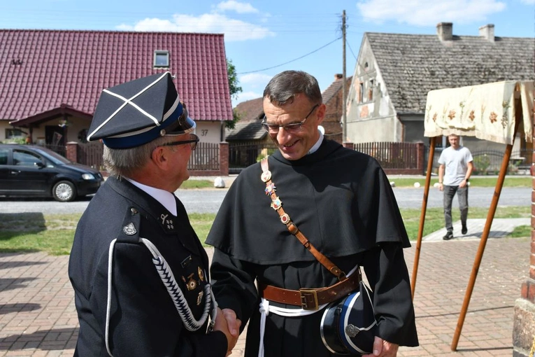 Relikwie św. Maksymiliana Kolbego także w Wężyskach