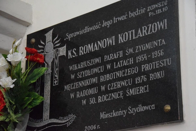 Modlitwa za beatyfikację ks. Romana Kotlarza w Szydłowcu