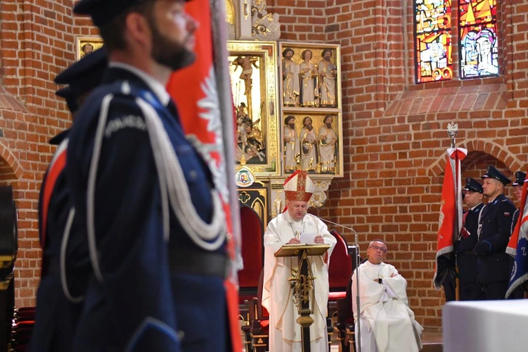 Policja z całego województwa lubuskiego świętowała w Gorzowie Wlkp.