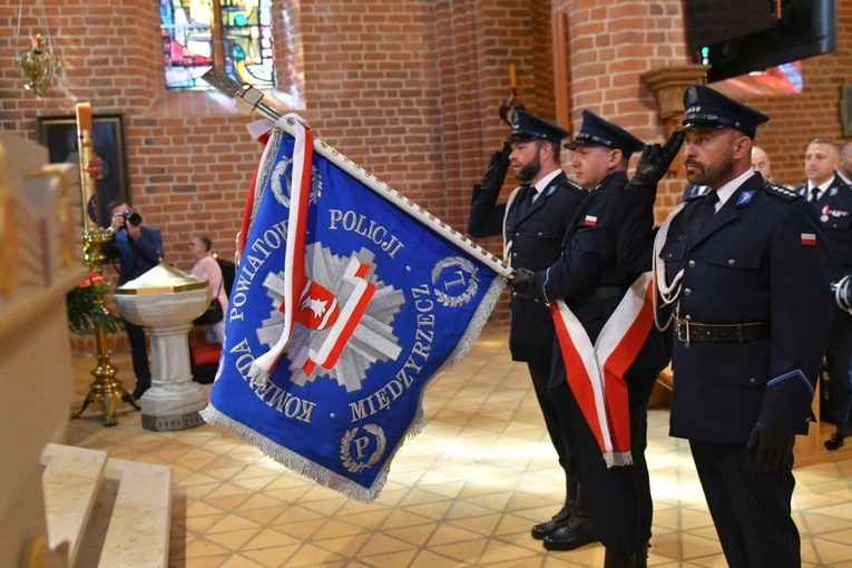 Policja z całego województwa lubuskiego świętowała w Gorzowie Wlkp.