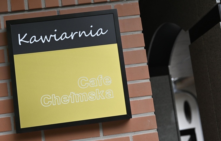 Kawiarnia "Cafe Chełmska" na Górze Chełmskiej
