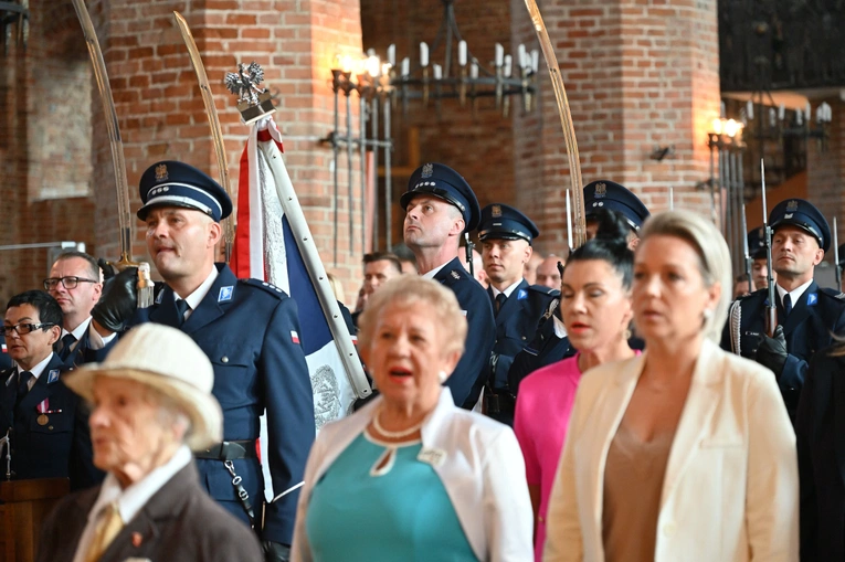 Uroczystości Święta Policji w bazylice św. Brygidy