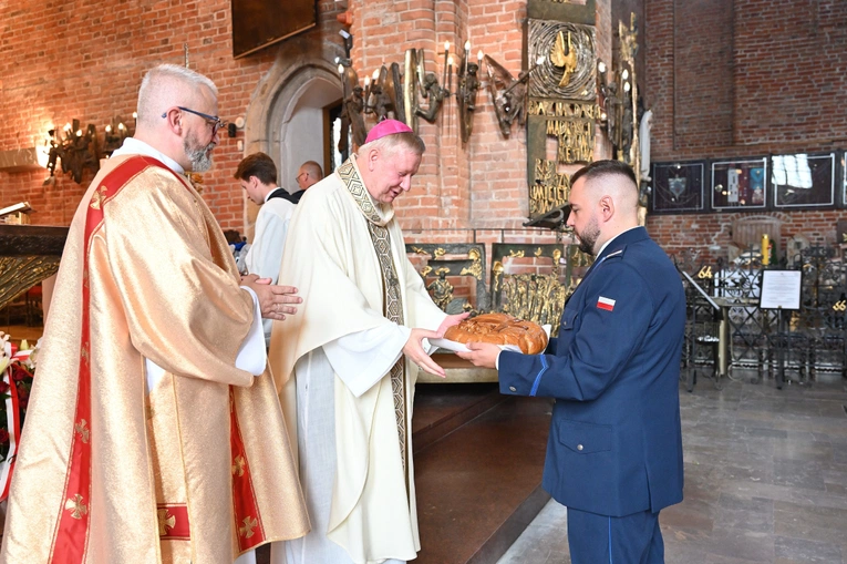 Uroczystości Święta Policji w bazylice św. Brygidy