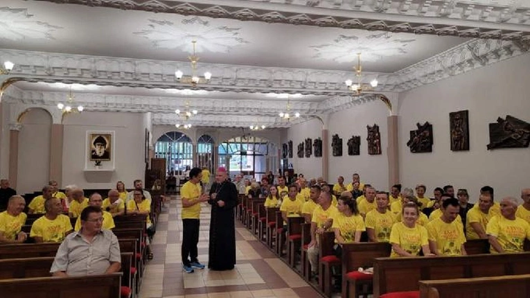 Pielgrzymka biegowa z Tarnobrzega