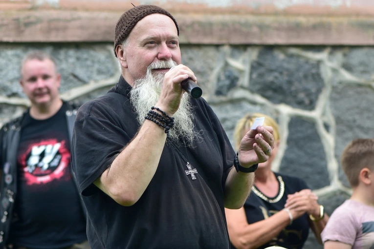 Rychnowo. Piknik Motocyklowy ze św. Krzysztofem