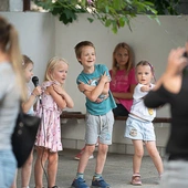 Podczas pikniku wystąpiły dzieci z placówek prowadzonych przez fundację.