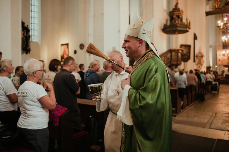 Wyjście 42. Gdańskiej Pierszej Pielgrzymki na Jasną Górę