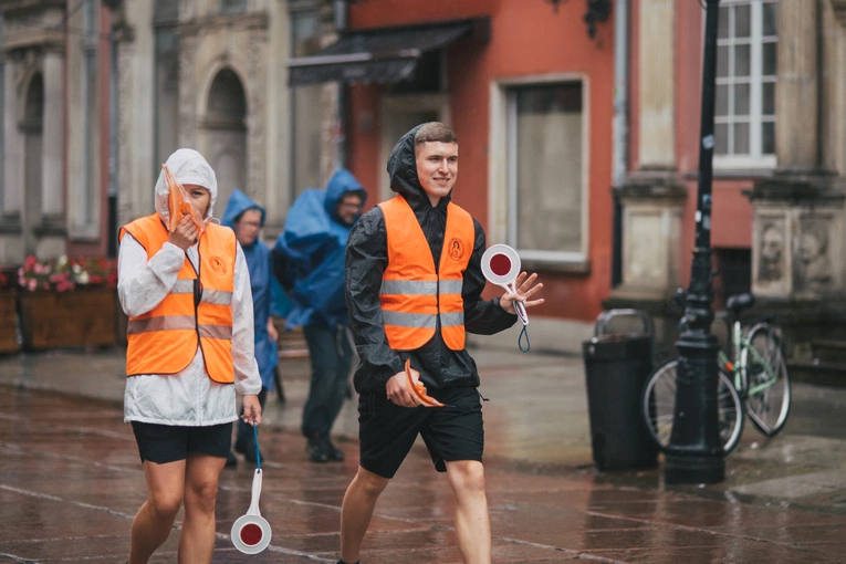 Wyjście 42. Gdańskiej Pierszej Pielgrzymki na Jasną Górę