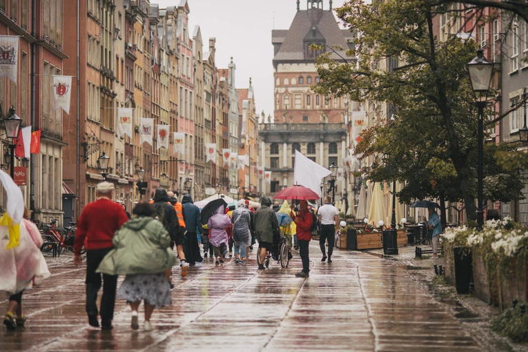 Wyjście 42. Gdańskiej Pierszej Pielgrzymki na Jasną Górę